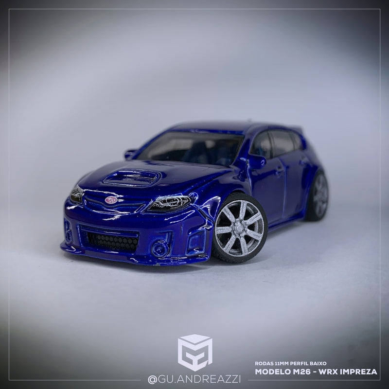 M26 - WRX Impreza - Rodas 3D  para 1/64