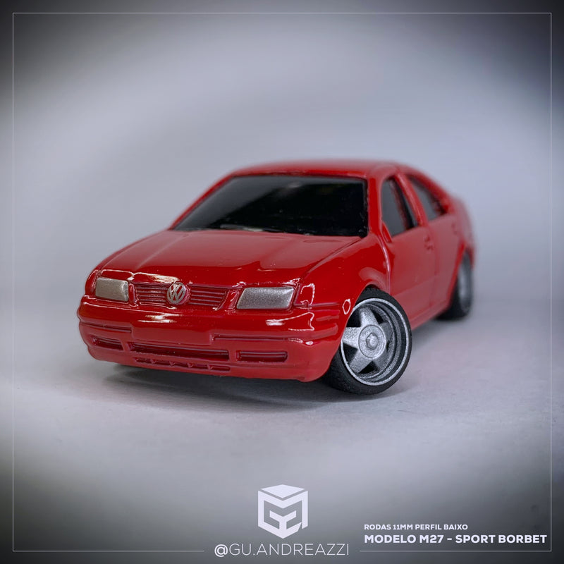 M27 - Sport Borbet - Rodas 3D  para 1/64