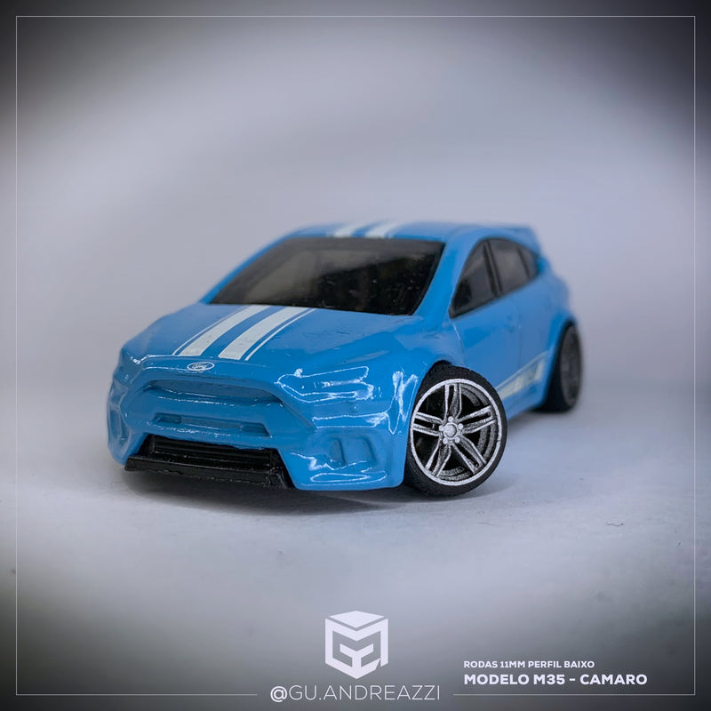 M35 - Camaro - Rodas 3D  para 1/64