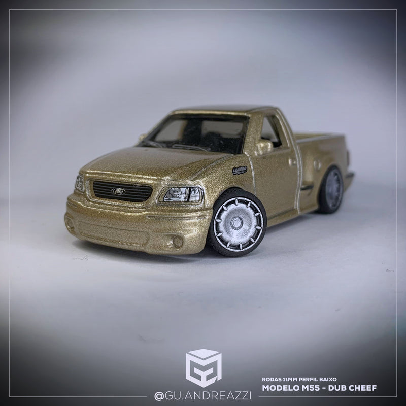 M55 - DUB Cheef - Rodas 3D para 1/64