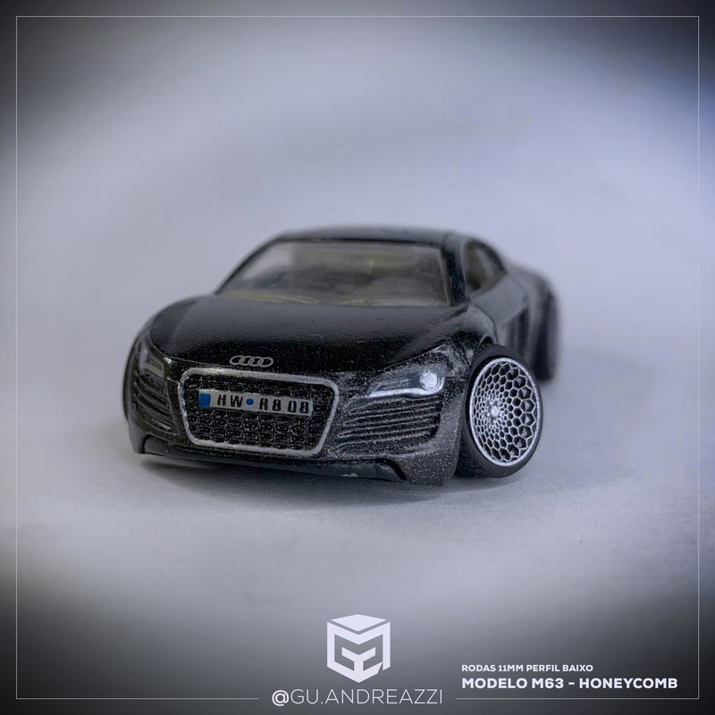 M63 - Honeycomb - Rodas 3D para 1/64