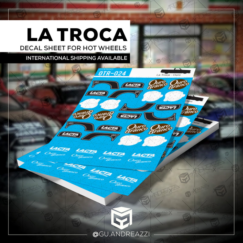 OTR024 - La Troca - Ouro Branco - Decal 1/64