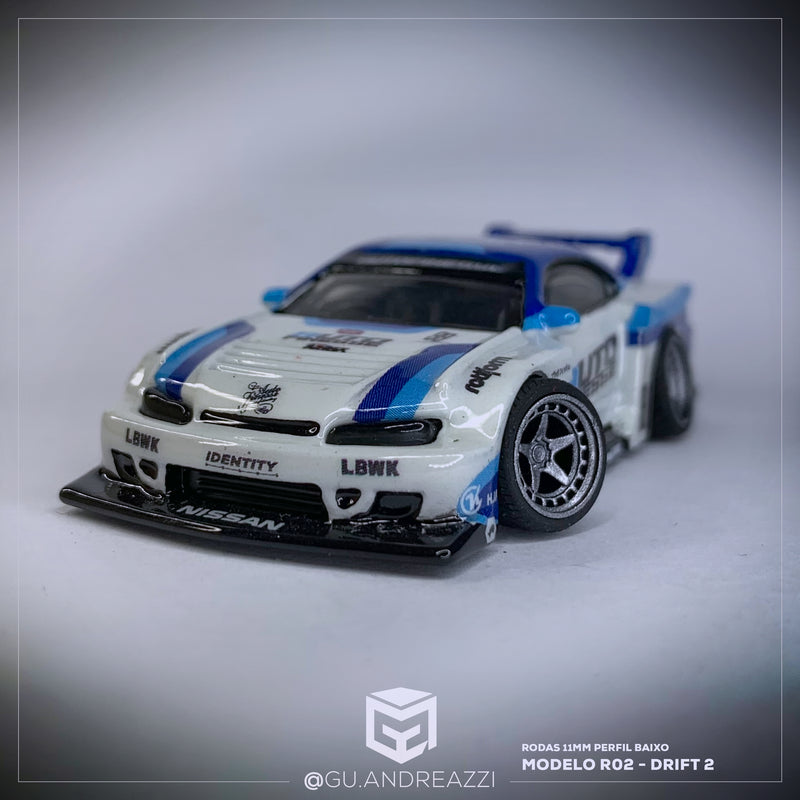 R02 - Drift 2 - Rodas 3D  para 1/64