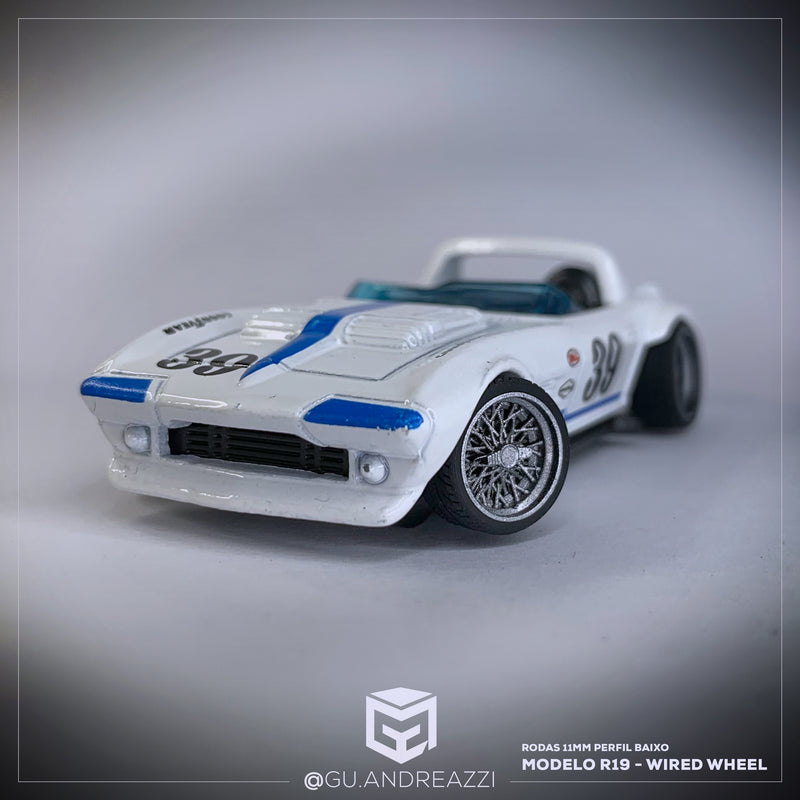 R19 - Wired - Rodas 3D  para 1/64