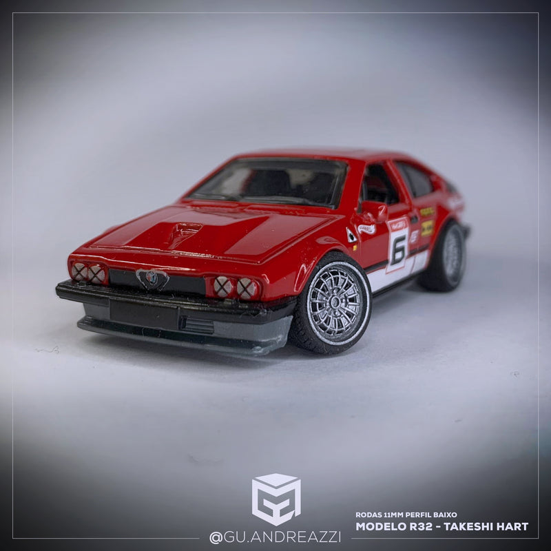 R32 - Takeshi Hart - Rodas 3D para 1/64