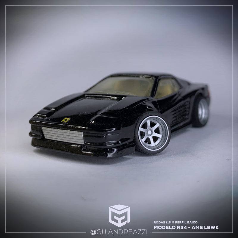 R34 - AME LWK - Rodas 3D para 1/64