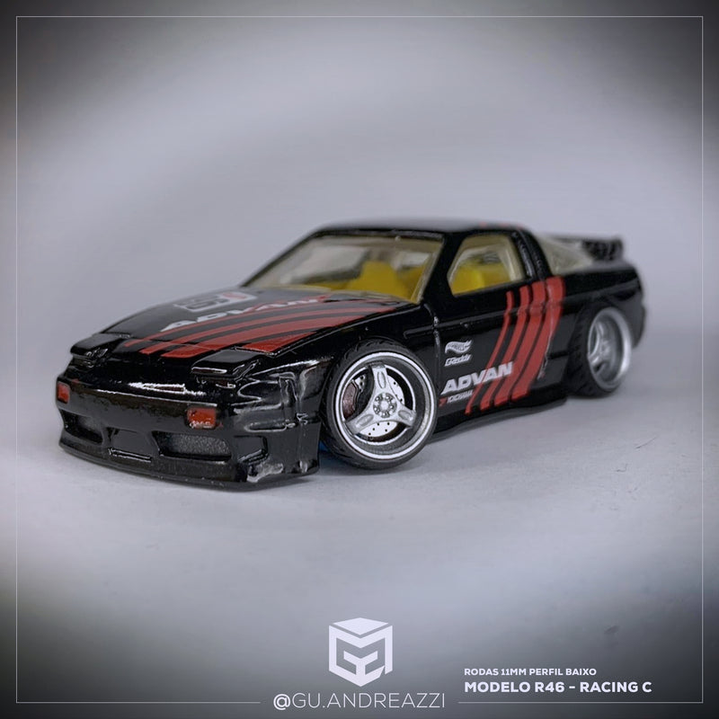 R46 - Racing C - Rodas 3D para 1/64