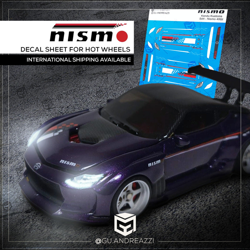 RCN100 - 400z Nismo - Decal 1/64