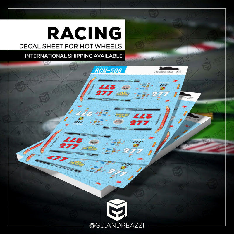 RCN506 - Porsche Urban Outlaw - Decal 1/64
