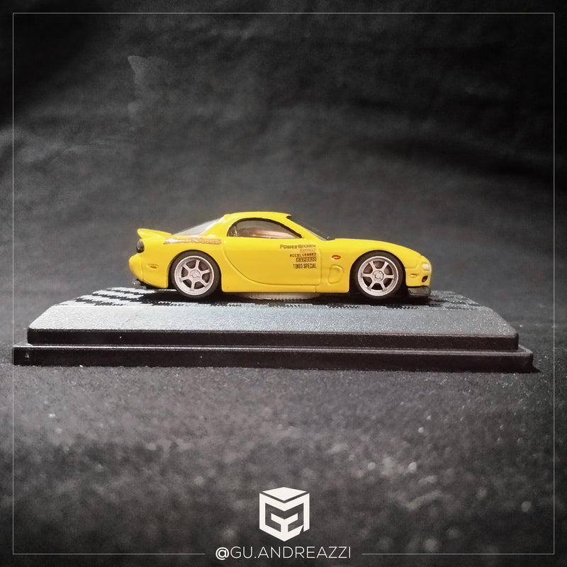 IND004 - Rx-7 Initial D Keisuke - Decal 1/64