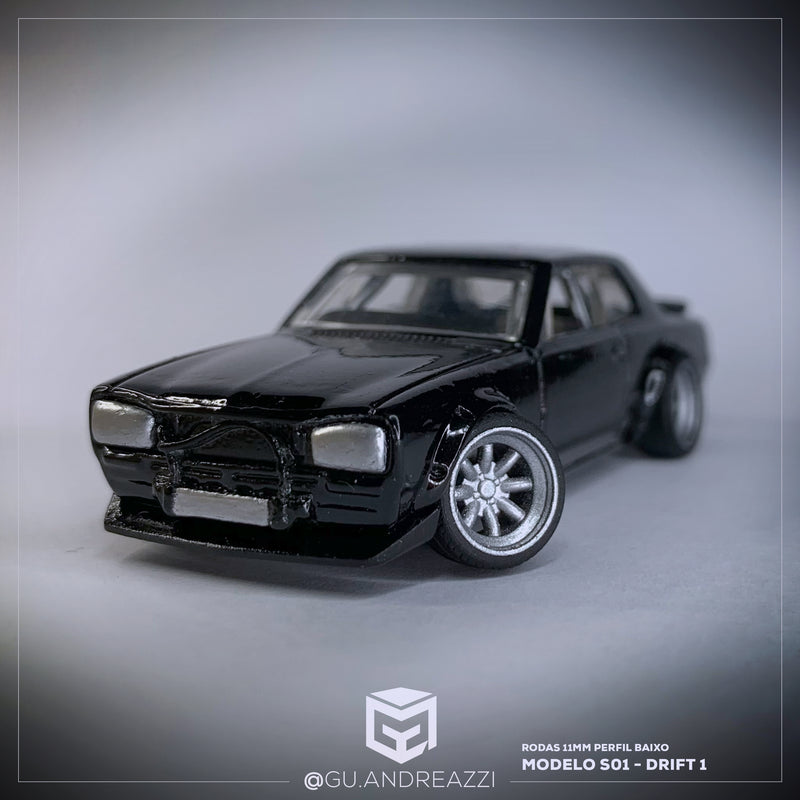 S01 - Drift 1 - Rodas 3D  para 1/64