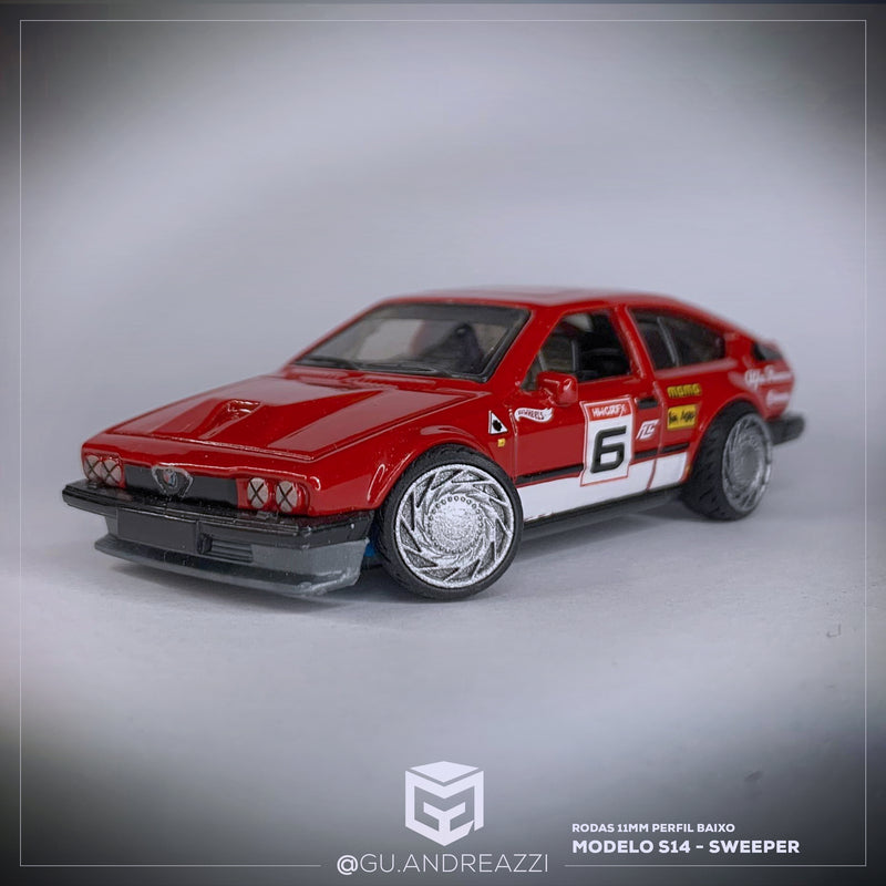 S14 - Sweeper - Rodas 3D para 1/64