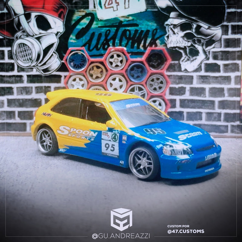 RCN513 - Civic Spoon - Decal 1/64