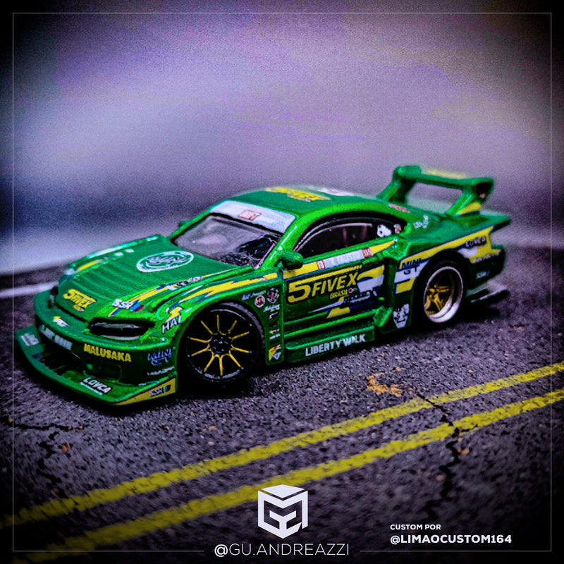 RCN207 - Silvia S15 Verde - Fausto - Decal 1/64