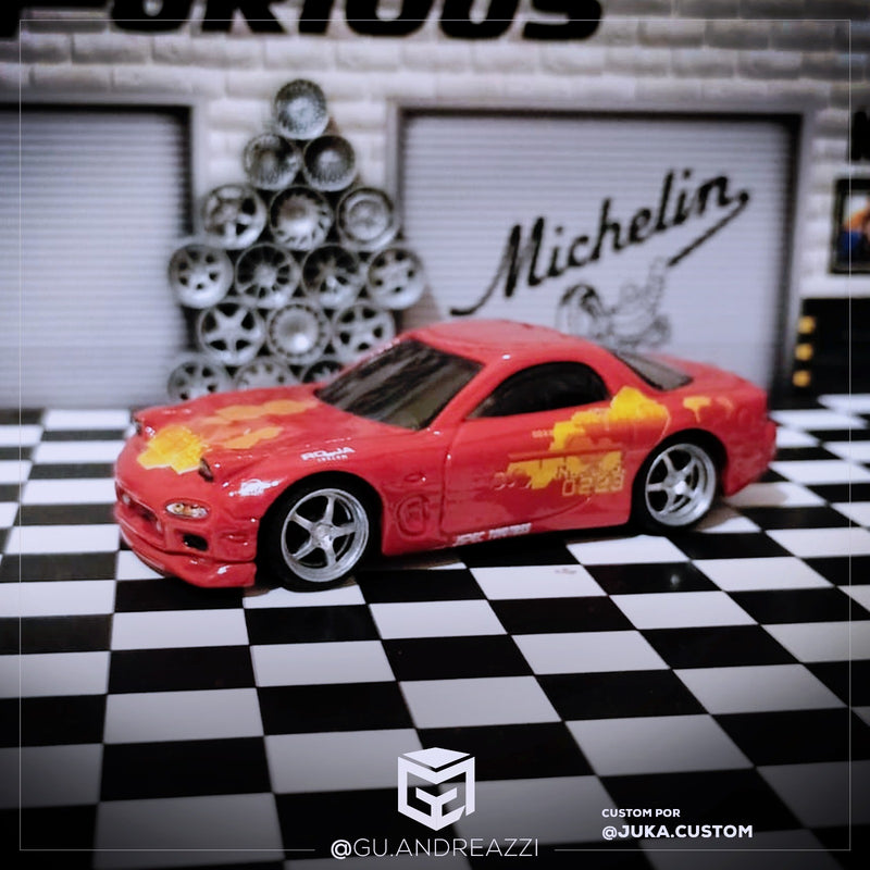 F18 - OR4NG3 - Rodas 3D  para 1/64