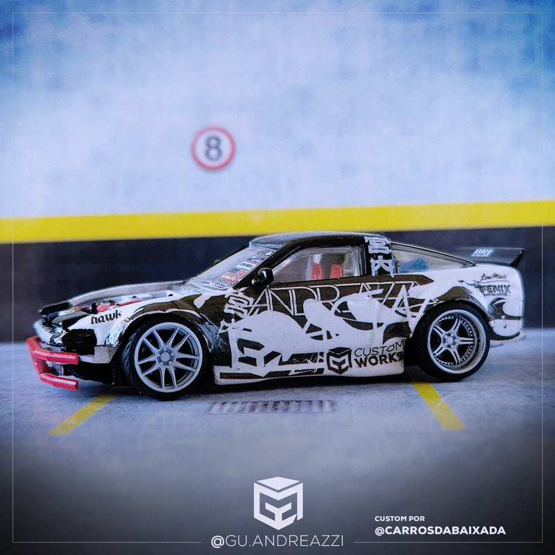 RCN000B - Gu.Andreazzi livery 180sx - Decal 1/64