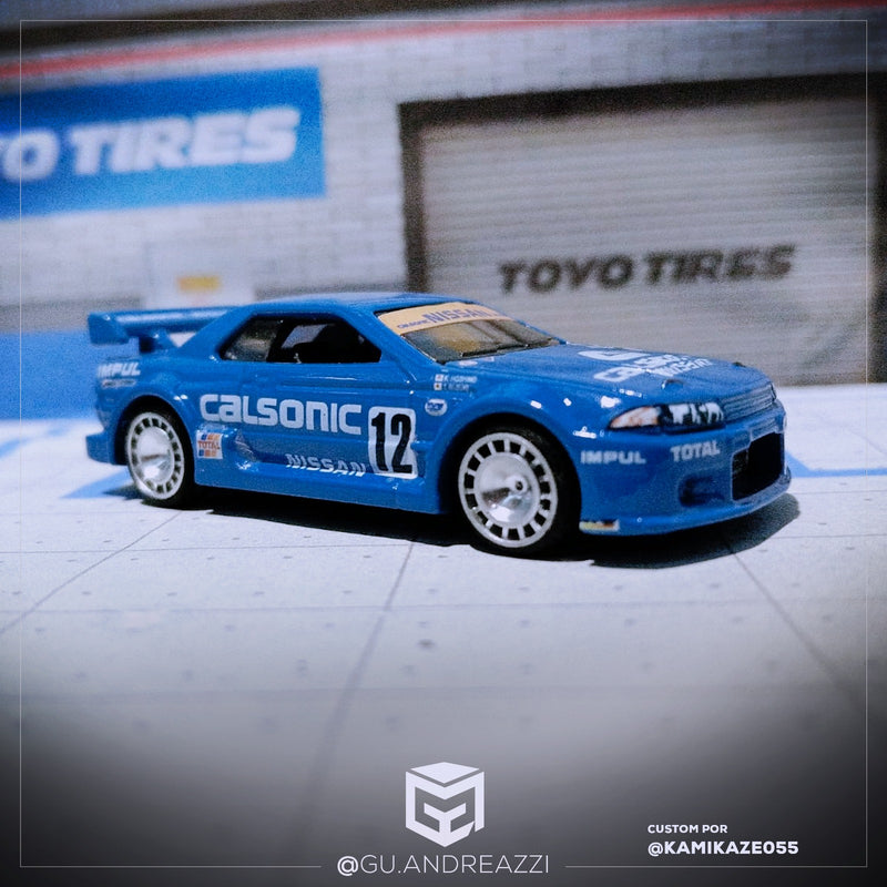 RCN516 - Skyline R32 Calsonic - Decal 1/64