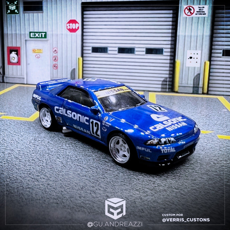 RCN516 - Skyline R32 Calsonic - Decal 1/64