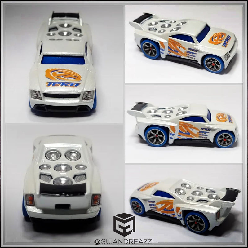 ACC001B - Acceleracers Bassline Diecast - Decal 1/64