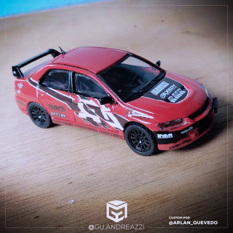 FAF301 - Evo Sean Velozes e Furiosos - Decal 1/64