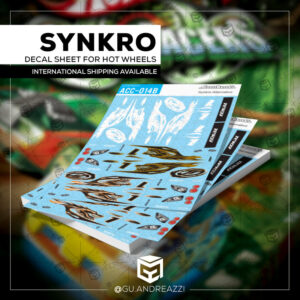 ACC014B - Synkro alternative - Diecast - Decal 1/64