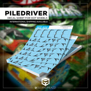 ACC020 - Piledriver - Diecast - Decal 1/64
