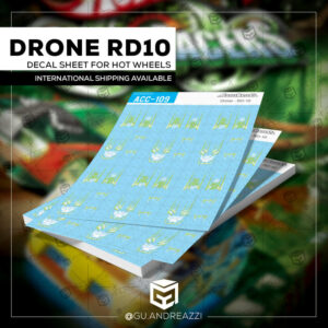 ACC109 - RD10 - Diecast - Decal 1/64