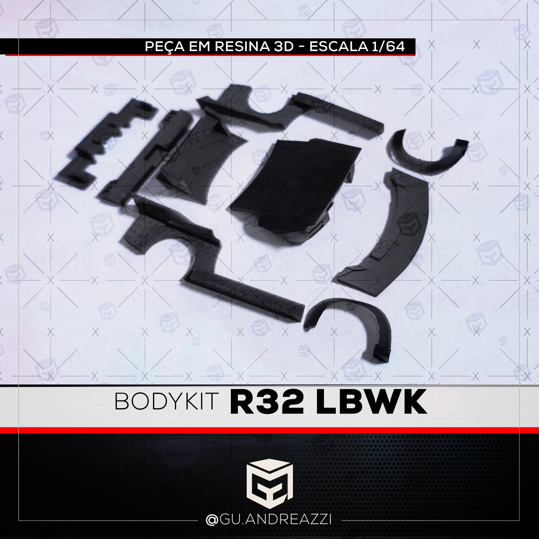 BODY KIT - R32 LBWK - Andreazzi Custom Works