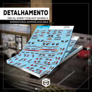 DTL002C - Faróis e Lanternas - Decal 1/64