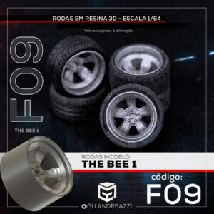 F09 - Bumblebee - Rodas 3D para 1/64