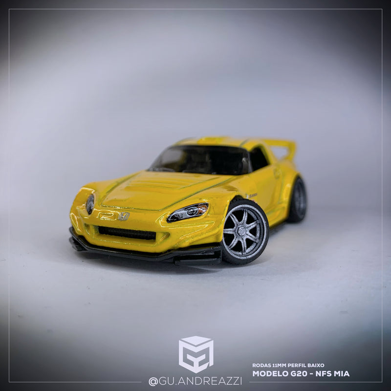 F23 - Fast Eclipse - Rodas 3D para 1/64 - Andreazzi Custom Works