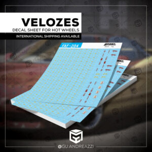 FAF204 - NSX Tej Velozes e Furiosos - Decal 1/64