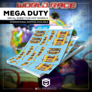 HIG303 - Via 35 Mega Duty - Decal 1/64