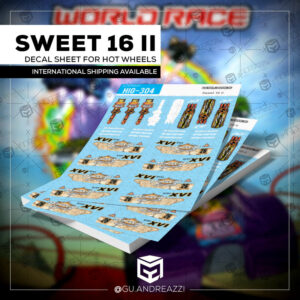 HIG304 - Via 35 Sweet 16 - Decal 1/64