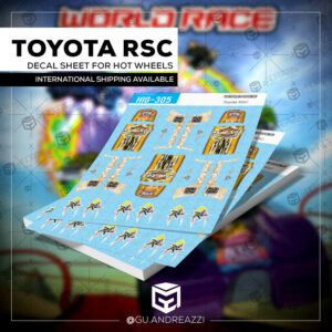 HIG305 - Via 35 Toyota RSC - Decal 1/64
