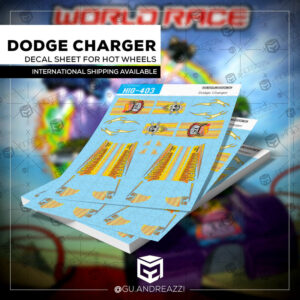 HIG403 - Via 35 Dodge Charger R T - Decal 1/64