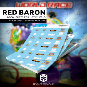 HIG405 - Via 35 Red Baron - Decal 1/64