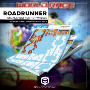 HIG406 - Via 35 Plymouth Roadrunner - Decal 1/64