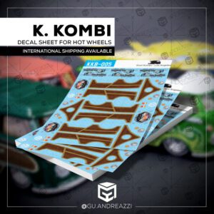 KKB005 - Kool Kombi Convention LA - Decal 1/64