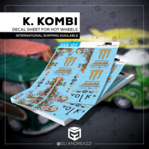 KKB123 - Kool Kombi Monster - Decal 1/64