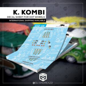 KKB124 - Kool Kombi Monster - Decal 1/64