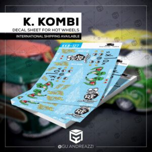 KKB127 - Kool Kombi Ratfink - Decal 1/64