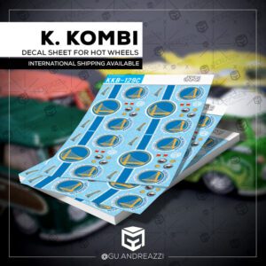 KKB129C - Kool Kombi Warriors - Decal 1/64