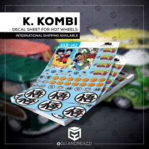 KKB143 - Kool Kombi DBZ - Decal 1/64