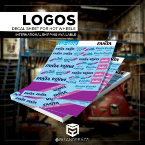 LOG002D - Fanta Grape - Decal 1/64