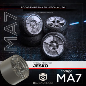 MA7 - Jesko - Rodas 3D  para 1/64