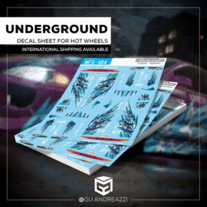 NFS104 - Eclipse Melissa NFSU1 - Decal 1/64