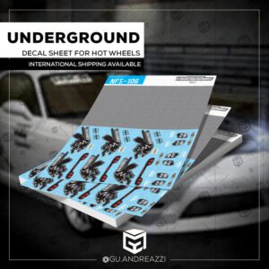 NFS106 - Mazda RX7 NFSU1 - Decal 1/64