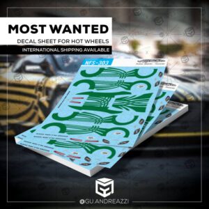 NFS303 - Aston Ronnie NFSMW - Decal 1/64