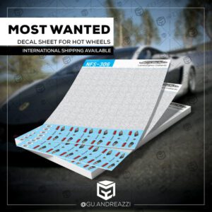 NFS306 - Gallardo Ming NFSMW - Decal 1/64